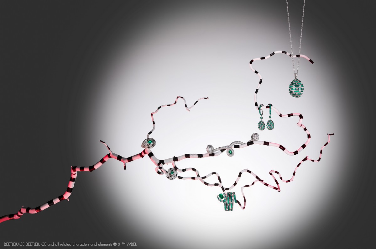 La collezione Fabergé x Beetlejuice®