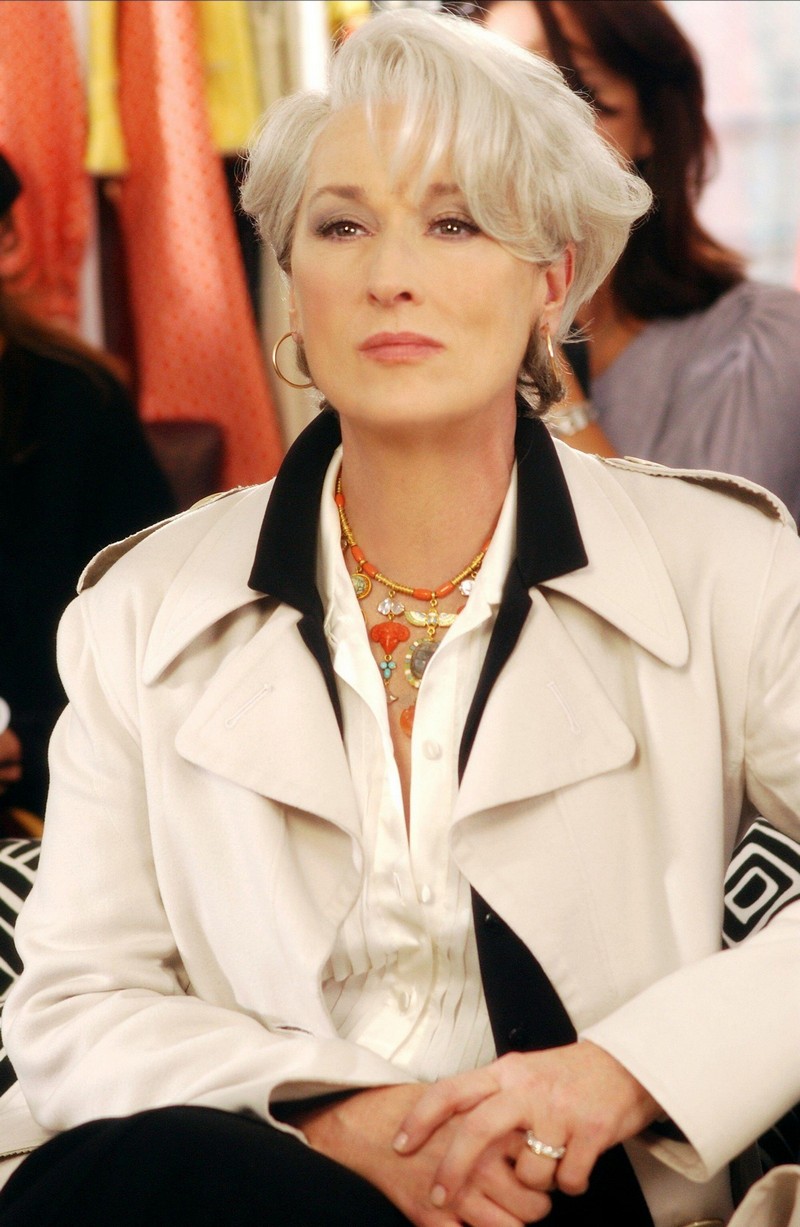 Meryl Streep indossa la collana di Lillie Langtry nel film “Il diavolo veste Prada”