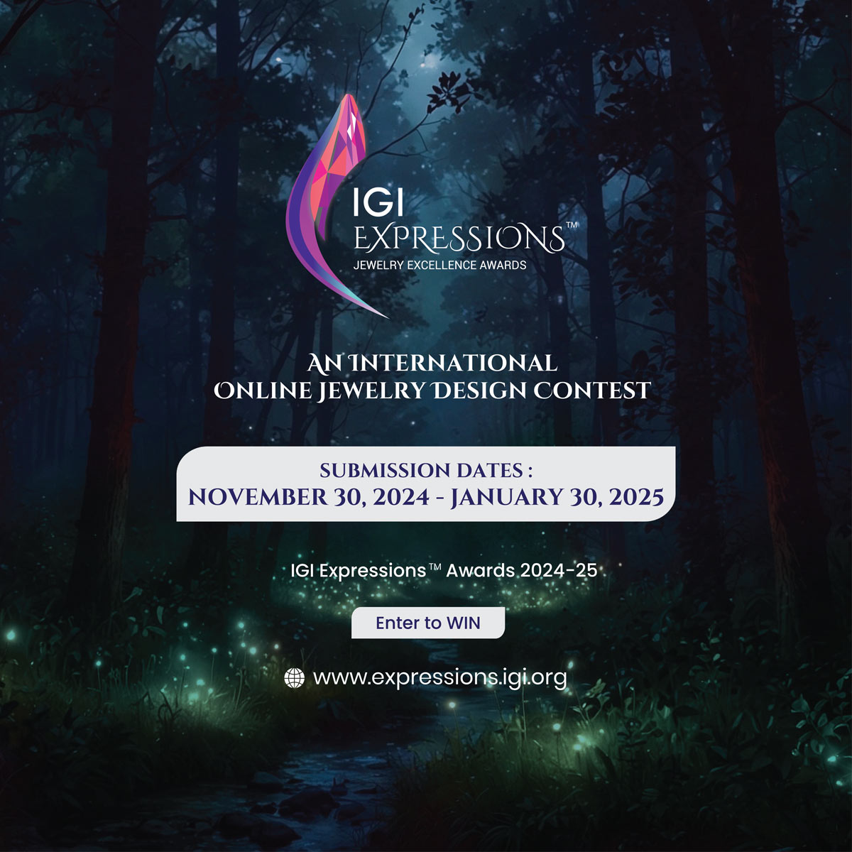 Locandina del concorso IGI Expressions 2024-25