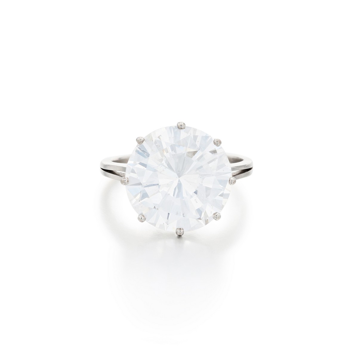 Anello con diamante da 9,24 carati
