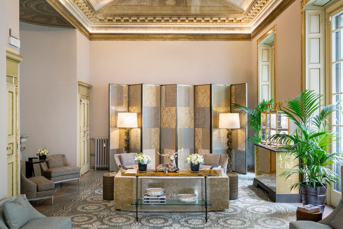 Uno dei saloni del Piano Nobile