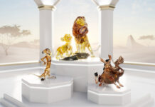 Mufasa, Simba, Timon e Pumbaa prendono vita nella nuova Home Collection Swarovski x Disney dedicata ai 30 anni de “Il Re Leone” Collezione “Il Re Leone”