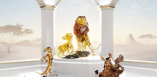 Mufasa, Simba, Timon e Pumbaa prendono vita nella nuova Home Collection Swarovski x Disney dedicata ai 30 anni de “Il Re Leone” Collezione “Il Re Leone”