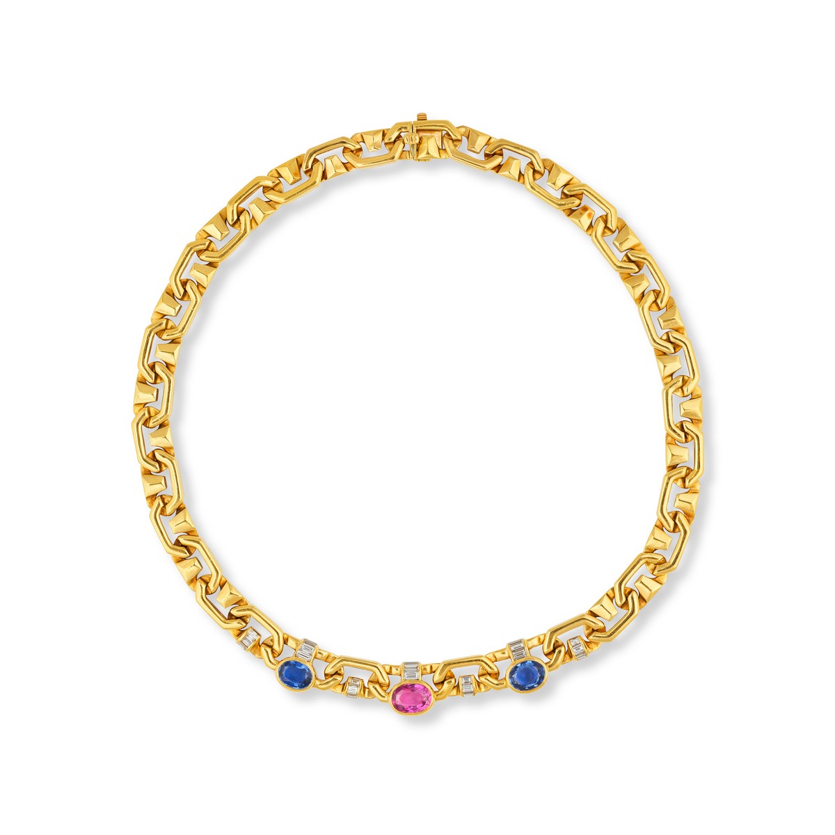 Collana di zaffiri firmata Bulgari