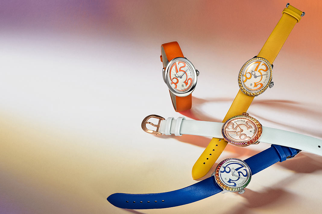 Fabergé-Colours-of-Love-Eggsistence-HOME Gli orologi Fabergé della collezione Colours of Love Eggsistence