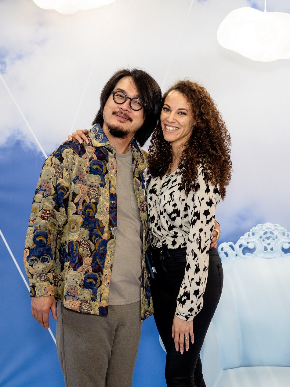 Ho Siu Chong e Nadège Totah durante GemGenève