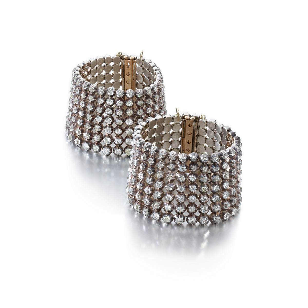 Bracciali di diamanti del XIX secolo