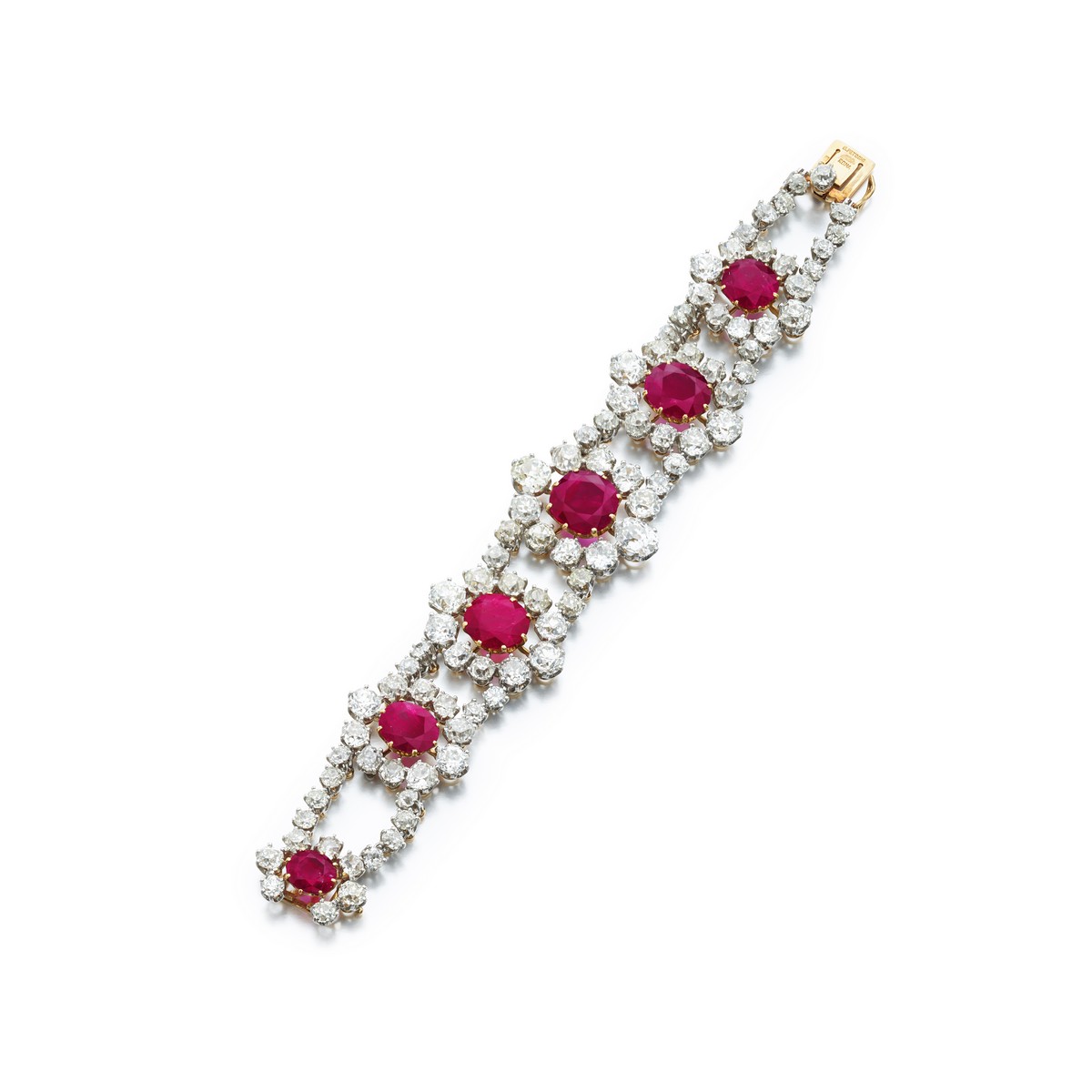 Bracciale di Rubini e diamanti Petochi