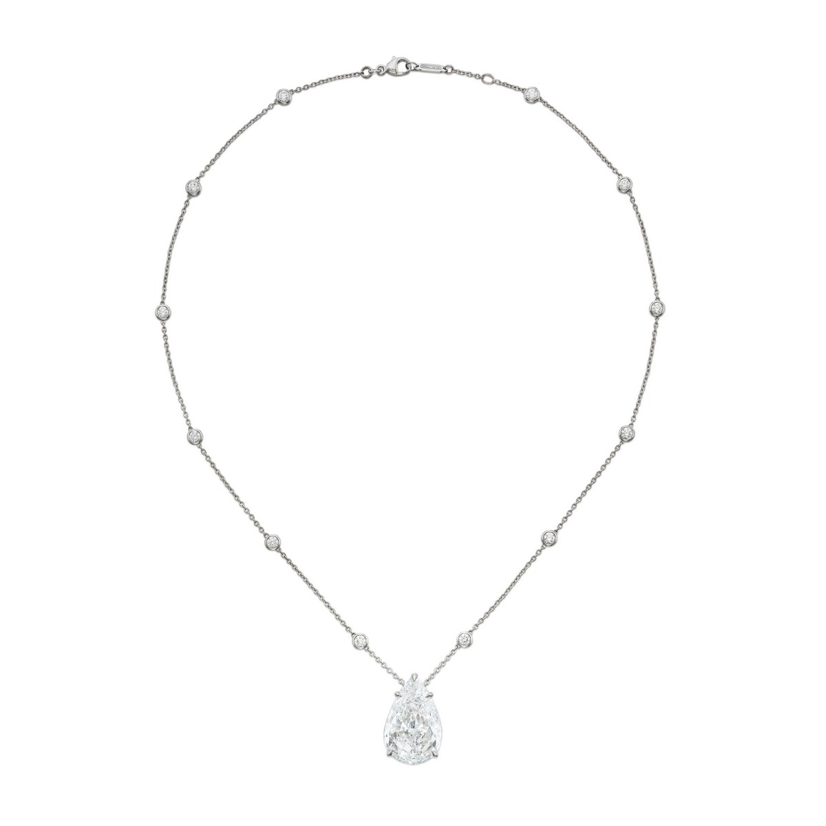 Collana con diamante firmata Tiffany & Co