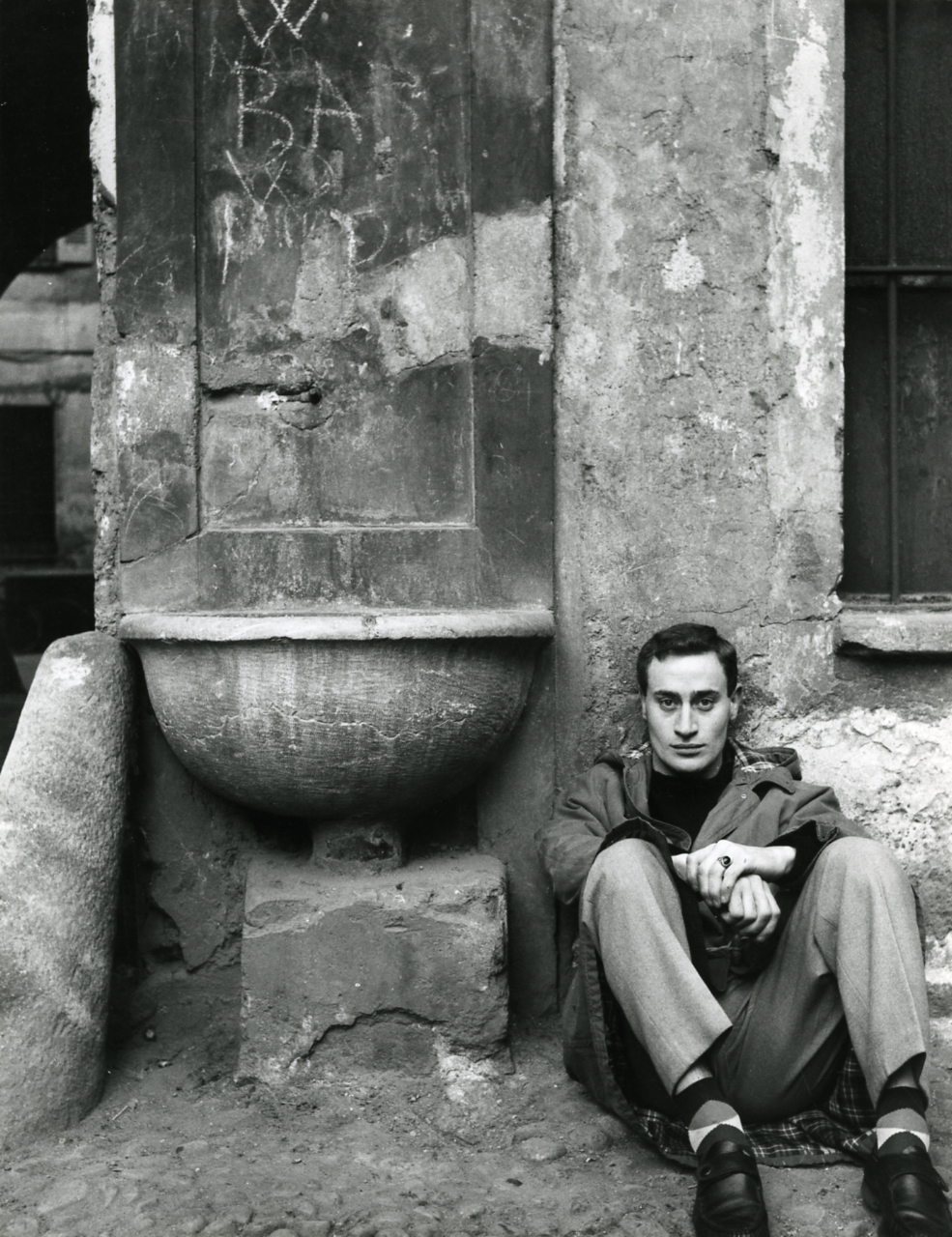 Gio’ Pomodoro, fotografato da Paolo Monti