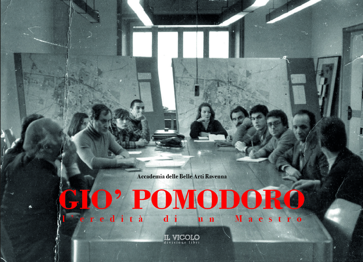 Copertina del libro su Gio’ Pomodoro
