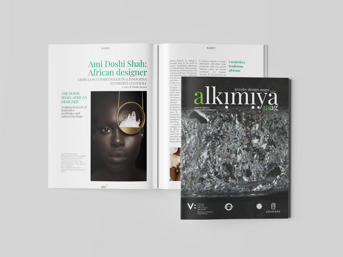 L’articolo dedicato ad Ami Doshi Shah pubblicato su Alkimiya Mag nr. 3.