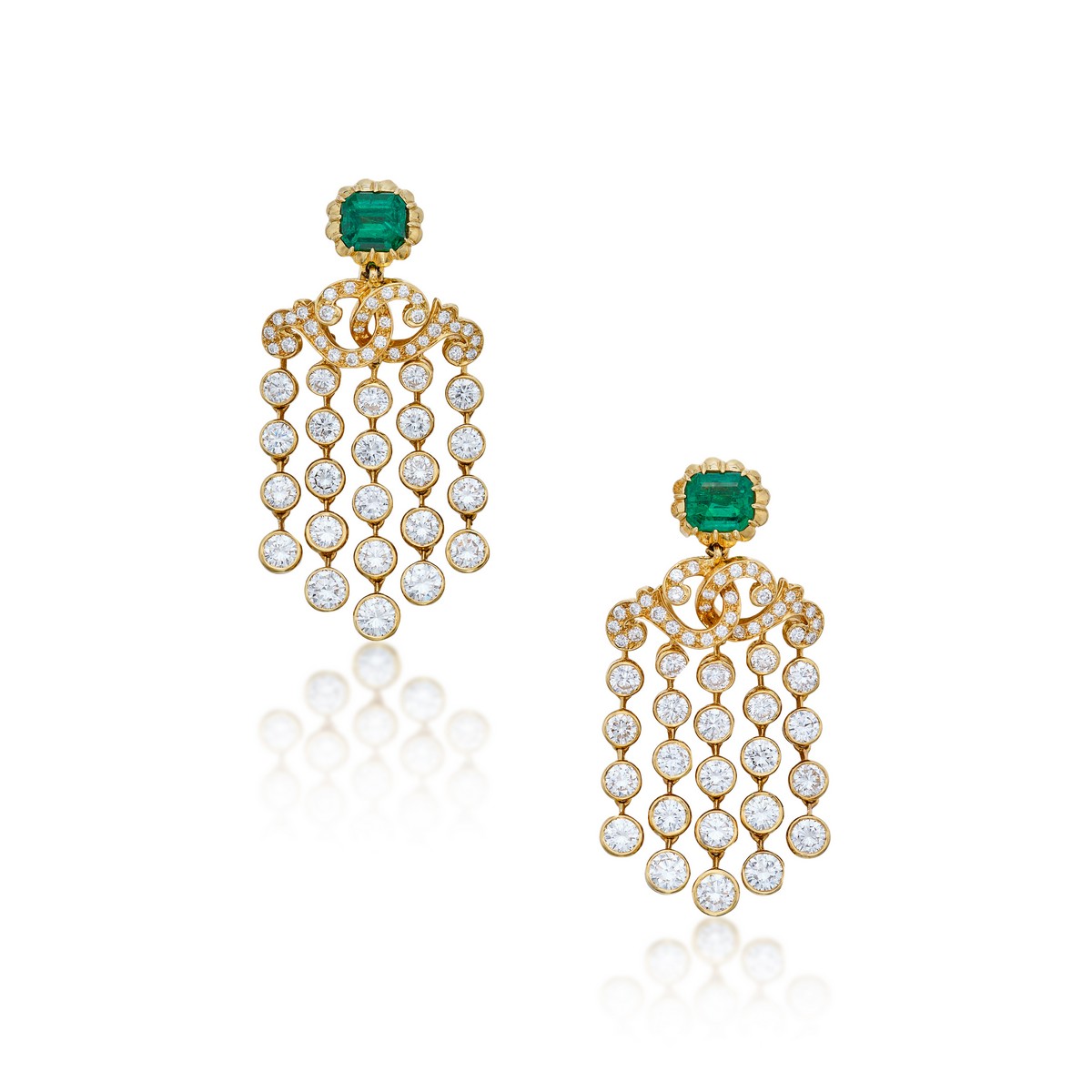 Set di orecchini di Alexandre Reza in oro 18 kt