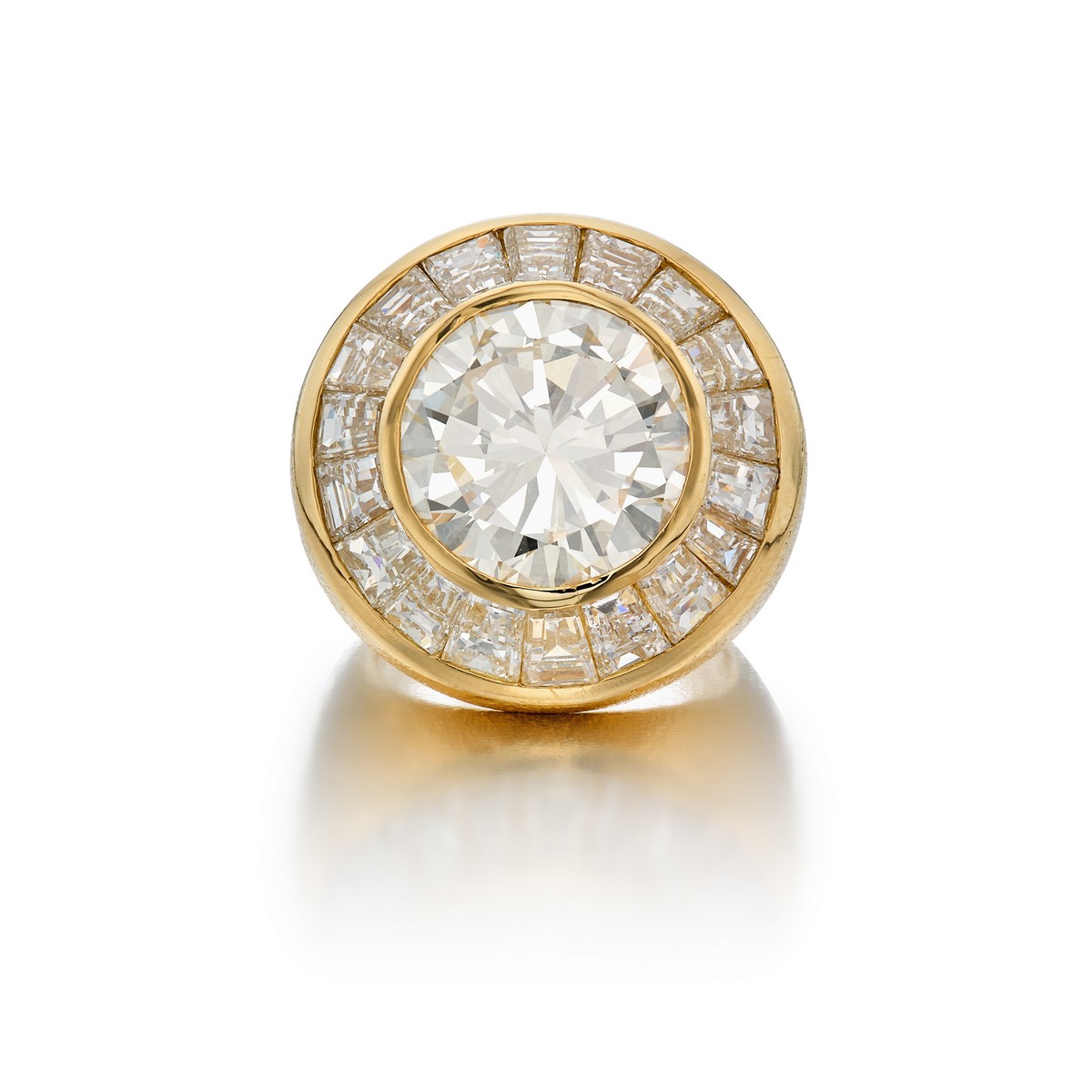 Anello di David Webb in oro 18 kt