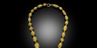 Alla scoperta di un’antica collana giapponese di perline Ojime, simbolo della raffinatezza e dell’arte dell’epoca Edo Collana giapponese in perline Ojime