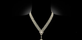 Spazio ai ruggenti anni Venti del Novecento: la collana Marsh & Co. in perle naturali e diamanti selezionata da Hancocks London La collana in perle naturali e diamanti di Marsh & Co. selezionata come gioiello del mese da Hancocks London