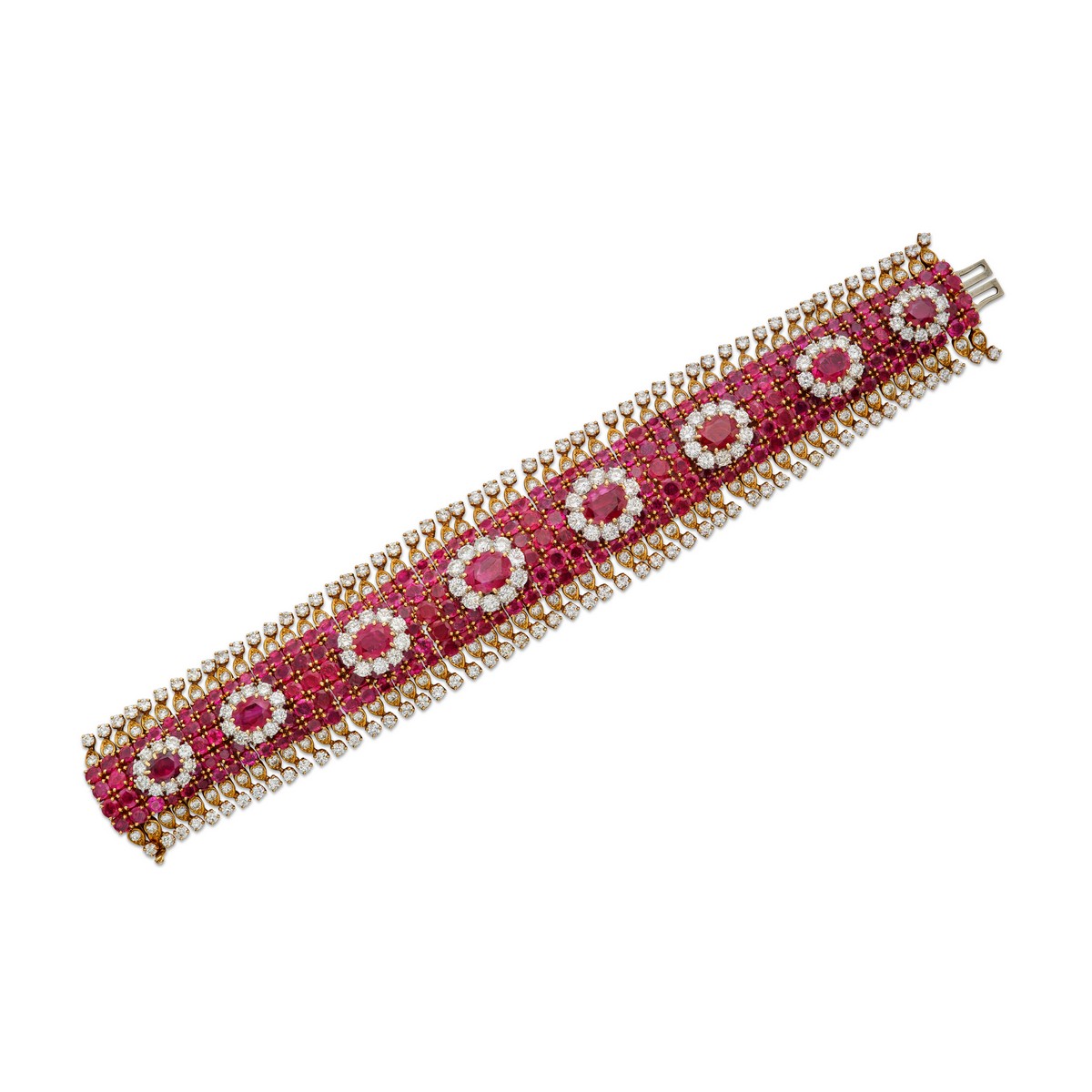 Bracciale Harry Winston del 1970 in oro 18 kt