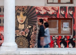 Master in Design del gioiello a Venezia. L’ABA di Venezia ospita un percorso che unisce arte, design e maestria artigianale Accademia delle Belle Arti di Venezia, Murales dell’artista urbano Shepard Fairey, aprile 2022