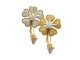 Un fiore trasformabile: la spilla Cartier del 1946 in mostra al V&A Museum di Londra Spilla trasformabile Cartier, in oro giallo e diamanti taglio brillante