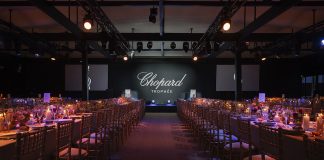 Marie Colomb e Finn Bennett premiati al Trophée Chopard: tutti i look delle star e delle nuove promesse del cinema La venue della cena della cerimonia Trophée Chopard 2025
