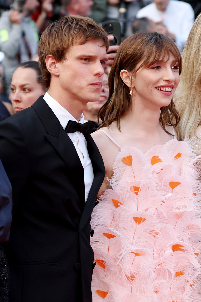 Finn Bennett e Marie Colomb sul red carpet