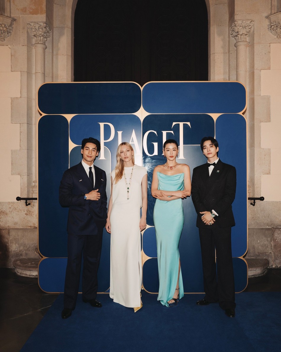 I Global Ambassador di Piaget: Apo Nattawin, Ella Richards, Gianna Jun e Lee Junho