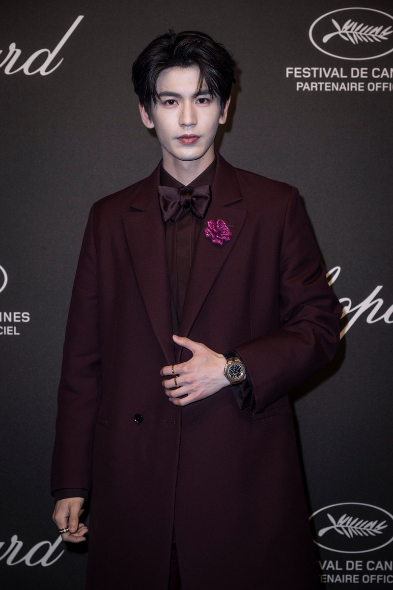 Zhang Linghe al Photocall Universe
