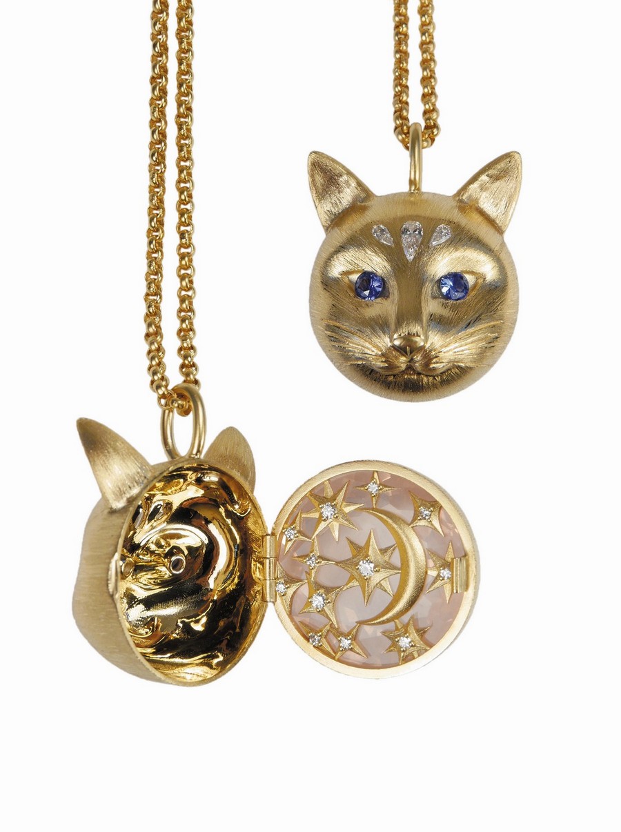 Collana “Moon Cat” di Lunar Rain