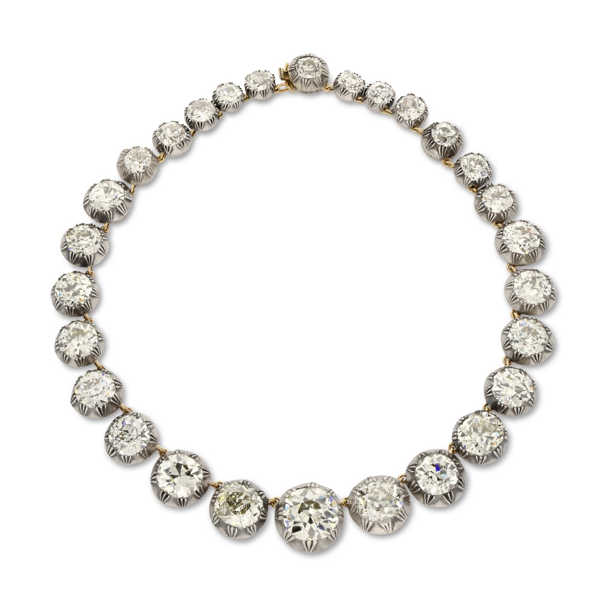 Collana rivière di diamanti datata 1820