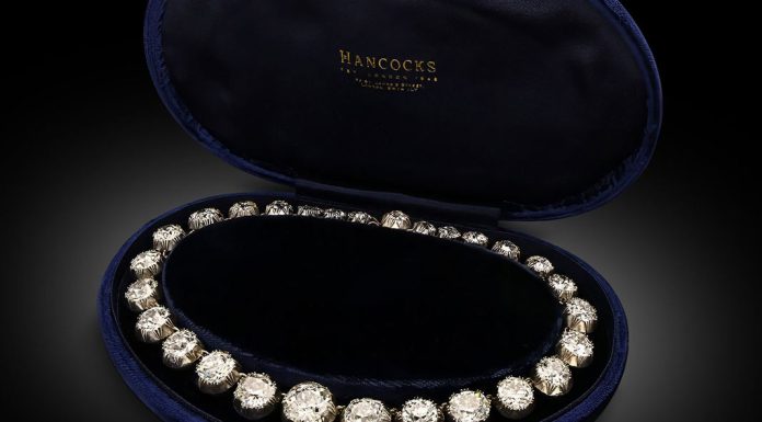 Una collana rivière georgiana e un bracciale “Rouleau” di John Rubel tra i gioielli vintage selezionati da Hancocks Collana rivière georgiana protagonista del mese di Luglio della rubrica Jewel of the Month di Hancocks London