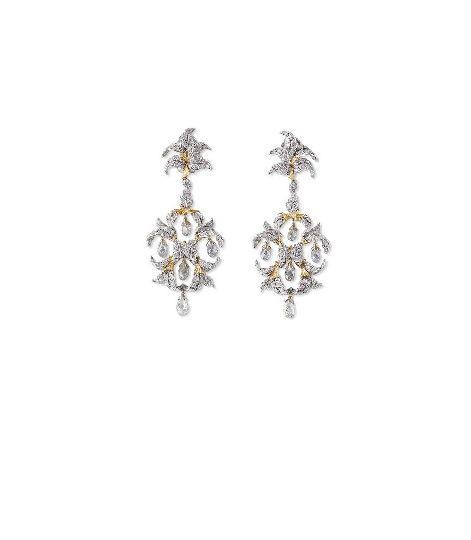 Orecchini pendenti della “Buccellati Historic Collection”, Gianmaria Buccellati, 1987