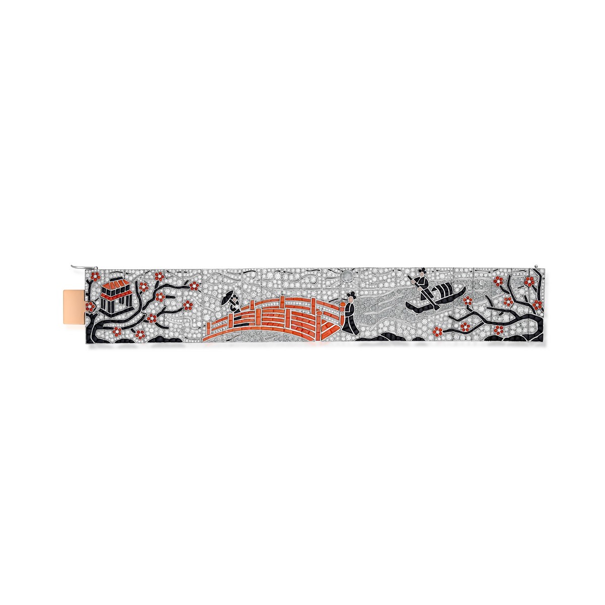 Bracciale “Japanese Motif”, Editor’s Choice degli AGTA Spectrum & Cutting Edge Awards 2025
