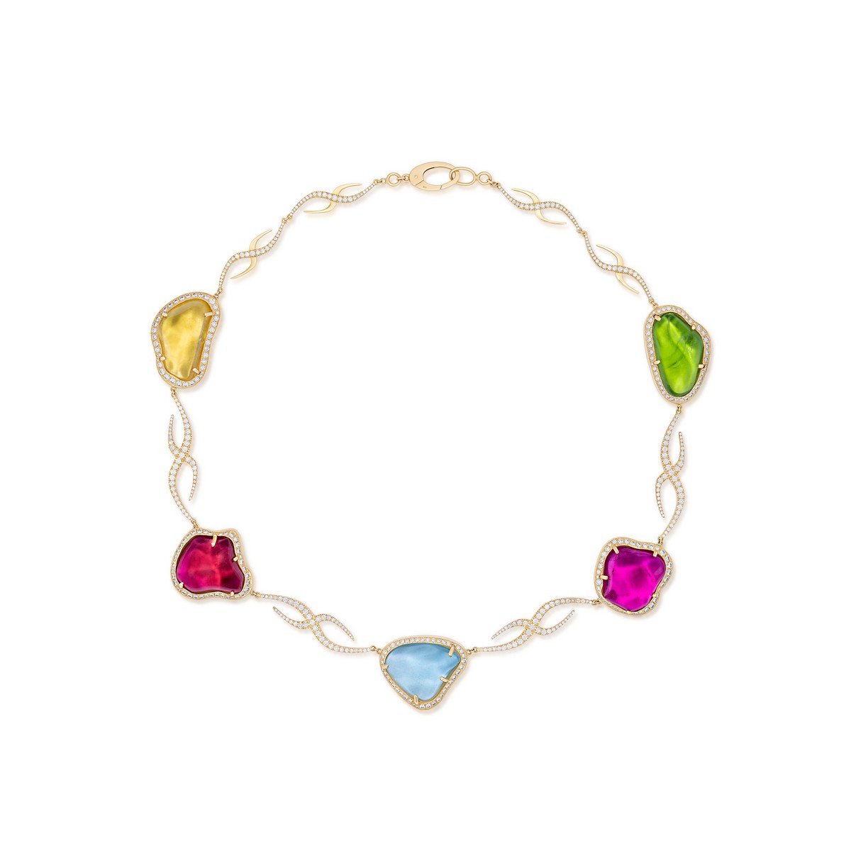 Collana della “Parure d’Aurore”, vincitrice dell’Alfie Norville Women in Excellence Awards per la categoria Evening Wear