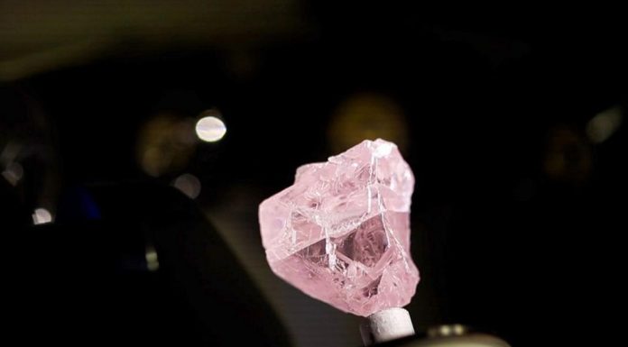 Diamanti fancy a GemGenève 2026: un arcobaleno di esemplari che attraversano lo spettro del lusso Diamante rosa grezzo “Kao Legend”, dal peso di 108,39 carati